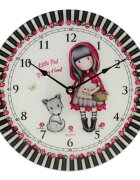 DIVERSE Ceas de perete Gorjuss Little Red Riding Hood