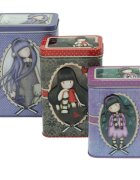DIVERSE Set 3 cutii metalice Gorjuss Dear Alice The Collector Little Song.