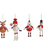 DIVERSE Set 4 ornamente brad om de zapada ren si Mosul