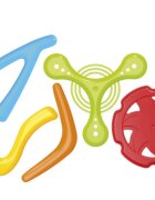 DIVERSE Set de 5 jucarii zburatoare TechnoK frisbee si bumeranguri