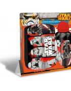 DIVERSE Set recipient apa Al 500ml si cutie pranz Star Wars rosu