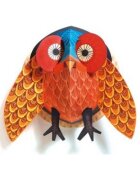 Djeco Decoratie pop-up Bufnita colorata