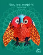 Djeco Decoratie pop-up Bufnita colorata