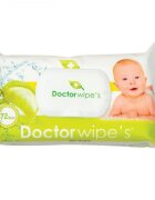 DOCTOR WIPES Servetele umede cu extract de Aloe Vera 72 bucati in cutie cu capac