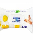 DOCTOR WIPES Servetele umede cu Musetel Spring Line Pop Up 120 bucati ambalaj cu capac