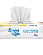 DOCTOR WIPES Servetele umede cu Musetel Spring Line Pop Up 120 bucati ambalaj cu capac