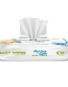 DOCTOR WIPES Servetele umede cu Portocale Spring Line Pop Up 100 bucati ambalaj cu capac