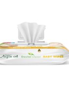 DOCTOR WIPES Servetele umede cu ulei de Argan 72 bucati in cutie cu capac