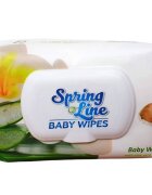 DOCTOR WIPES Servetele umede pentru bebelusicopii Spring Line Pop Up cu Aloe 120 bucati ambalaj cu capac