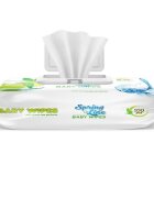 DOCTOR WIPES Servetele umede Spring Line Pop Up 100 bucati cu parfum Ceai verde ambalaj cu capac