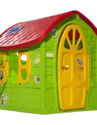 DOHANY Casuta mare de gradina pentru copii Play House Verde 113x111x120 cm utilizare interiorexterior ferestre cu deschidere