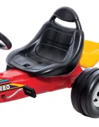 DOHANY Kart cu pedale pentru copii Go Cart Formula 1 96x43x40cm plastic inalta calitate spatar inalt varsta 3-5 ani