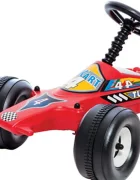 DOHANY Kart cu pedale pentru copii Go Cart Formula 1 96x43x40cm plastic inalta calitate spatar inalt varsta 3-5 ani