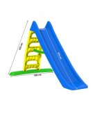 DOHANY Tobogan pentru copii Speed Albastru rezistent UV panta alunecare 170cm utilizare interiorexterior scara mare cu manere sustinere