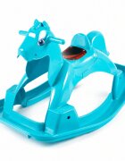 Doloni Calut balansoar pentru copii Turquoise design ergonomic cu manere de siguranta si sezut confortabil dimensiune 89.7 x 53.1 x 55 cm
