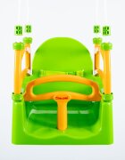 Doloni Leagan suspendabil 3 in 1 pentru copii GreenOrange cu suport spate opritor picioare centura siguranta dimensiune 33 x 39.7 x 41.1 cm