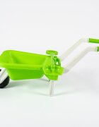 Doloni Roaba de jucarie pentru copii Green cu manere ergonomice si lopata de lucru inclusa dimensiune 87 x 50 x 38 cm
