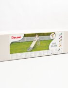 Doloni Tobogan pentru copii XXL WhitePink cu trepte si manere ergonomice de sustinere dimensiune 243.8 x 100 x 149.3 cm
