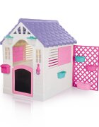 DOLU Casuta deluxe pentru copii Alb roz