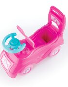 DOLU Masinuta copii Ride-On fara pedale Unicorn cu spatiu de depozitare sub scaun spatar claxon destinata copiilor de la 12 luni
