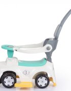 DOLU Masinuta pentru copii fara pedale Ride on Pastel 3 in 1 maner parental detasabil suport pentru picioare bara de protectie de la 12 luni greutate de maxim admisa 23 kg