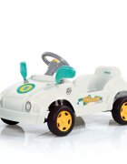 DOLU Masinuta smart cu pedale pentru copii Pastel cu oglinzi si claxon greutatea admisa 35 kg