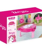 DOLU Masuta de activitati pentru apa si nisip roz