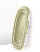 Dolu Nuve Cadita pliabila verde eco design ergonomic cu dop scurgere greutate suportata 15 kg 6 luni+