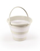 Dolu Nuve Galeata pliabila pentru baie bej design ergonomic materiale non-toxice fara BPA 6 luni+
