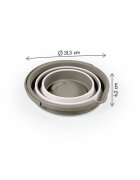 Dolu Nuve Galeata pliabila pentru baie gri design ergonomic materiale non-toxice fara BPA 6 luni+