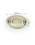 Dolu Nuve Galeata pliabila pentru baie verde eco design ergonomic materiale non-toxice fara BPA 6 luni+