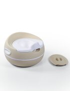 Dolu Nuve Olita ergonomica premium bej cu baza antiderapanta si interior detasabil