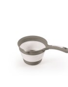Dolu Nuve Recipient pliabil cu maner pentru baie gri design ergonomic materiale non-toxice fara BPA 6 luni+