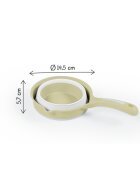Dolu Nuve Recipient pliabil cu maner pentru baie verde eco design ergonomic materiale non-toxice fara BPA 6 luni+