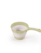 Dolu Nuve Recipient pliabil cu maner pentru baie verde eco design ergonomic materiale non-toxice fara BPA 6 luni+