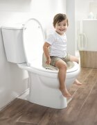 Dolu Nuve Reductor pentru toaleta anitderapant bej design ergonomic manere laterale si spatar inalt