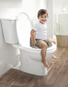 Dolu Nuve Reductor pentru toaleta anitderapant gri design ergonomic manere laterale si spatar inalt