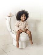 Dolu Nuve Reductor pentru toaleta antiderapant Bej design ergonomic suprafata antiderapanta si manere laterale