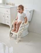 Dolu Nuve Reductor pentru toaleta cu scarita bej design ergonomic si suporti antiderapanti