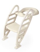 Dolu Nuve Reductor pentru toaleta cu scarita bej design ergonomic si suporti antiderapanti