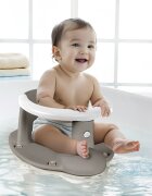 Dolu Nuve Scaun de baie pentru bebelusi design ergonomic greutate suportata 15 kg 6 luni+ gri mat