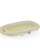 Dolu Nuve Set 3 in 1 cu cadita pliabila cana si galeata pentru clatire verde eco materiale non-toxice fara BPA 6 luni+