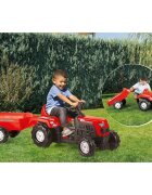 DOLU Primul meu tractor cu remorca Rosu