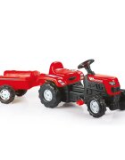 DOLU Primul meu tractor cu remorca Rosu