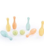 DOLU Set de bowling cu 6 popice Pastel