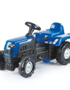 DOLU Tractor cu pedale albastru