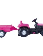 DOLU Tractor cu pedale si remorca Unicorn