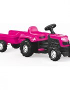 DOLU Tractor cu pedale si remorca Unicorn