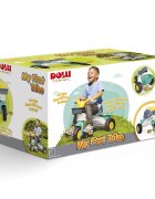 DOLU Tricicleta pentru copii My 1st trike cu pedale claxon si cosulet pentru accesorii de la varsta de 2 ani si pana la 30 kg