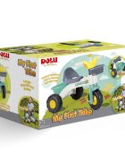 DOLU Tricicleta pentru copii My 1st trike cu pedale claxon si cosulet pentru accesorii de la varsta de 2 ani si pana la 30 kg